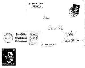 Forged envelopes and stamps, courtesy of CIA website.