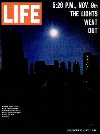 Image result for the great northeast blackout in 1965