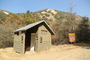 Vault toilet. National Park Service image.