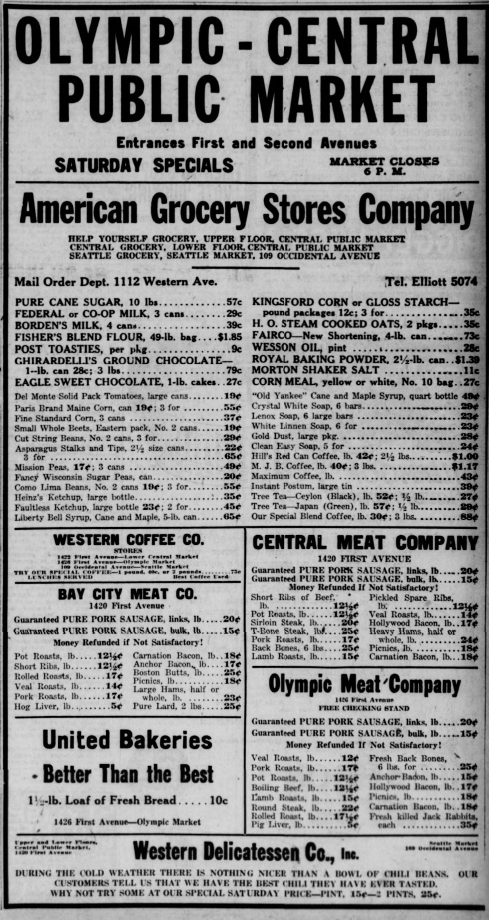 1922 Grocery Prices OneTubeRadio